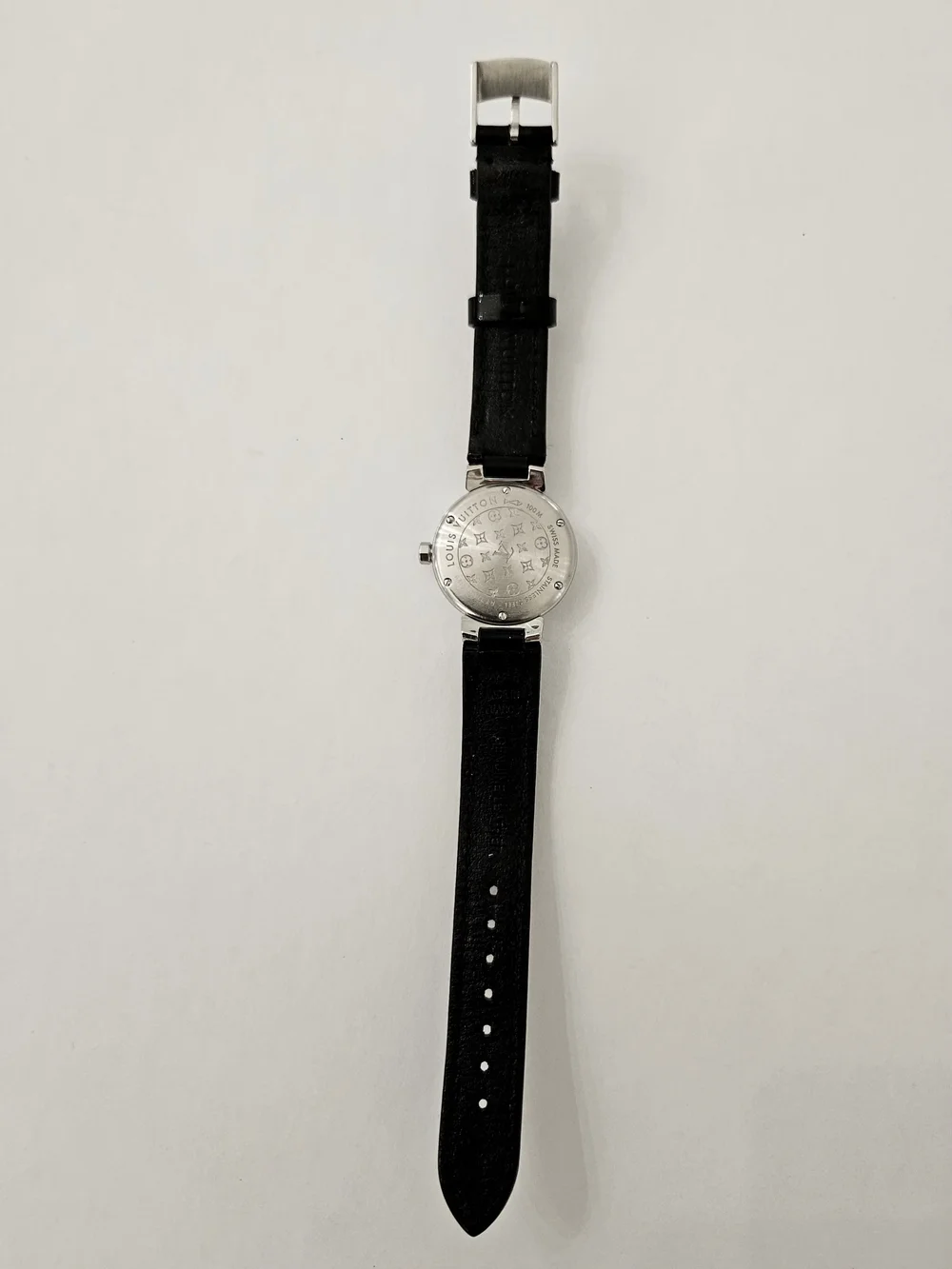 Louis Vuitton Tambour Lovely Diamonds Watch - Black & White